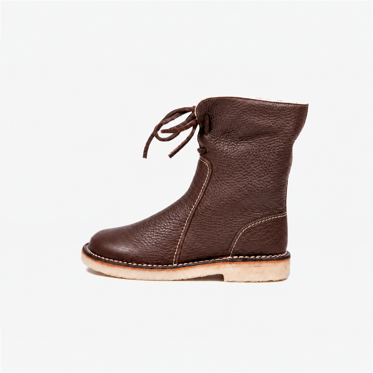 Vintage Buttery-Soft Waterproof Wool-Lined Ankle Boots