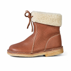 Vintage Buttery-Soft Waterproof Wool-Lined Ankle Boots