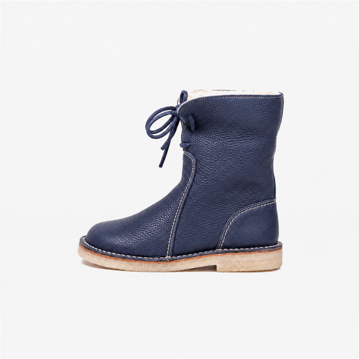 Vintage Buttery-Soft Waterproof Wool-Lined Ankle Boots